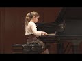 Mayada age 9 piano Debussy Arabesque #1 E Major - free flv video @ vwatch.tv