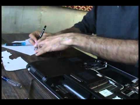 how to open hp dv6 laptop