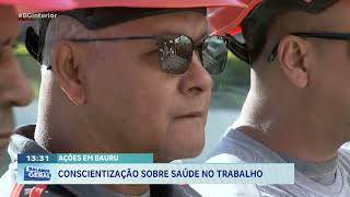 CONSCIENTIZAÇÃO SOBRE SAÚDE NO TRABALHO