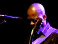 lionel loueke in frame of herbie hancock's concert in tripod in dublin, 12th november 2008