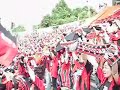 Many Consadole supporters was coming to Awaygame