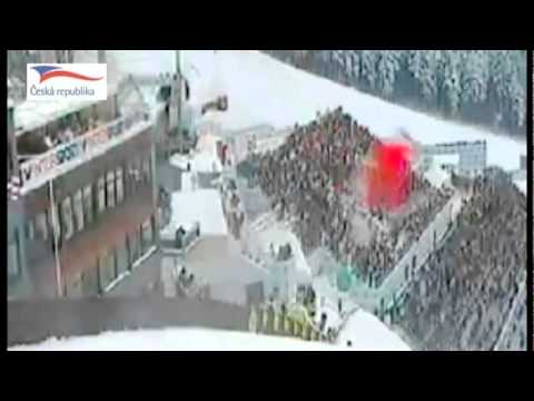Zima v Česku - Skiareál Ještěd