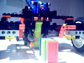 Lego DominoBot with just one motor