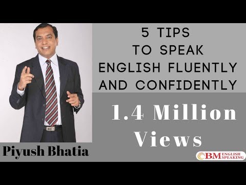 how to improve fluency in english