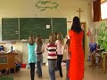 Lalitha Devi teaching in a German School the Ganesha Dance