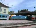 Train competition around Győr