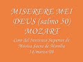  mozart miserere religious semana santa chorus coro