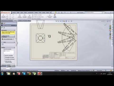 Aula 79 - Criando Redução Quadrado para Redondo - Solidworks - Marcelo Pereira