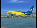 FS2004 ECT B752 pousando no Galeão