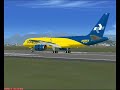 FS2004 ECT B752 pousando no Galeão