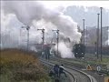 Dampf trifft Kies 52 8079 und 52 8154 in Oberrohn