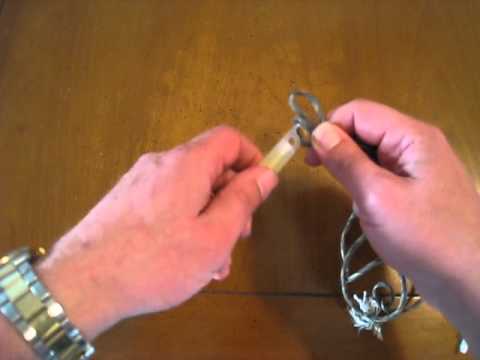 how to tie cow hitch