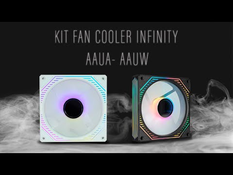 Vídeo de demonstração - KIT FAN COOLER INFINITY 3D ARGB – AAUA
