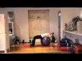 Ball crunches and Spine Stretch.m4v