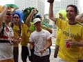 Brazilian fans during Beijing Olympics