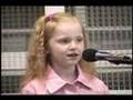 Kortney Jean age 7 Singing Blue