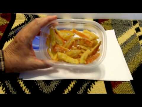 how to drain oranges