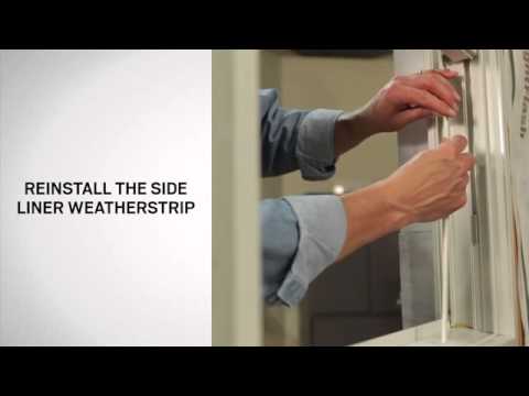 how to insulate double hung windows