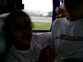 Gui e Dreger rindo