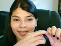 French tips on natural nails!!