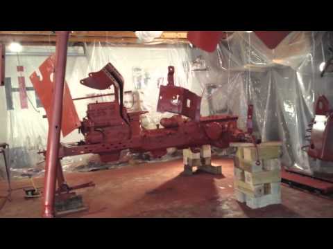 how to paint a farmall h