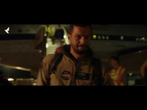 Forschungsflugzeug von NASA und DLR am Stuttgart Airport