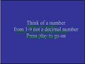 maths trick maths trick