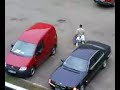 Street fight in East Europe ,Riga, Svamp Village ghetto