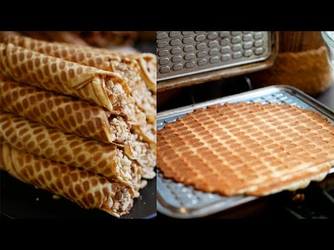 Любимое ЛАКОМСТВО ИЗ ДЕТСТВА 🧒 Трубочки Со Сгущенкой🎉