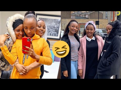 Kalli Yadda Fati Washa, Rahama sadau da Hadiza Gabon suke Zuba Kauyanci A Kasar London 🤣🤣