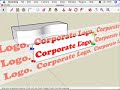 SketchUp: Mapping photo textures to curved surfaces