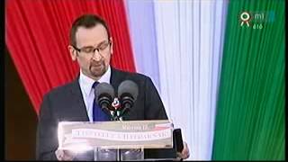 Szájer József ünnepi beszéde