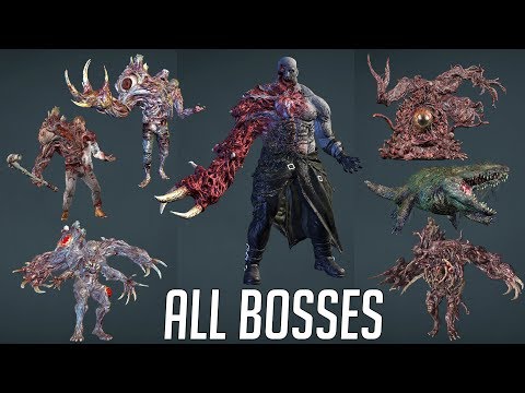 Resident Evil 2 Remake: All Boss Fights / All Bosses & Endings (No Damage, Hardcore, 4K 60fps)
