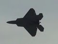 Gathering of Mustangs & Legends - F-22 Raptor Demonstration