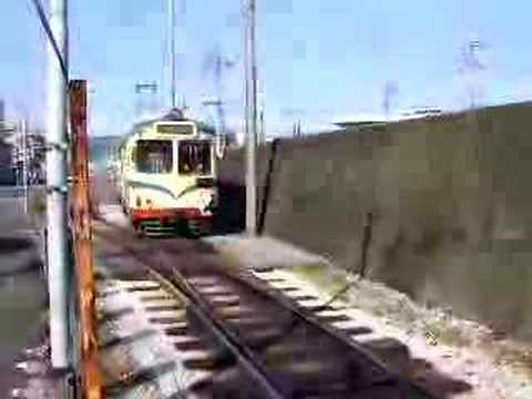 土佐電気鉄道600形＠桟橋通五丁目