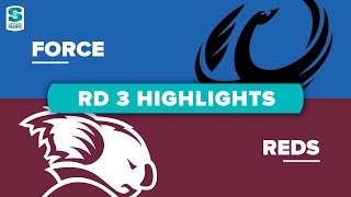 Western Force v Queensland Reds Rd.3 2022 Super rugby Pacific video highlights