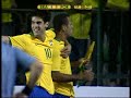 Gol do Brasil,Lu�s Fabiano aos 8 do 1� tempo-(BRASIL 6x2 PORTUGAL)