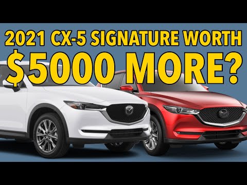 2021 mazda cx 5  grand touring or signature for 5000 more