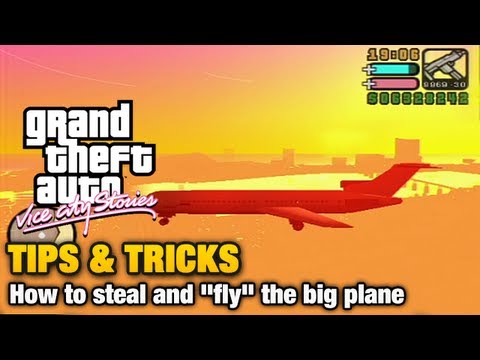 how to drive aeroplane in gta vice city