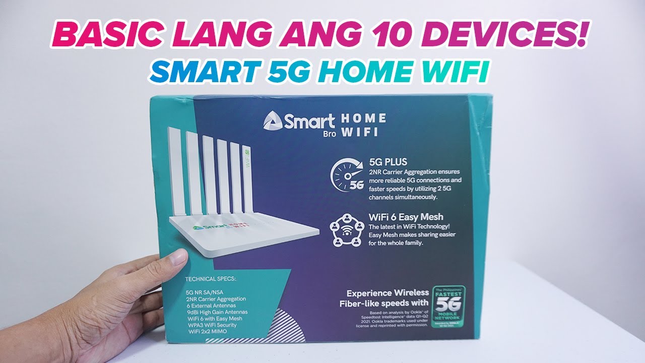 SMART 5G HOME WIFI FULL REVIEW - 10 DEVICES SPEED TEST