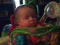 Saydi playing in jumper