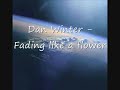 Dan Winter - Fading like a flower(Radio remix)