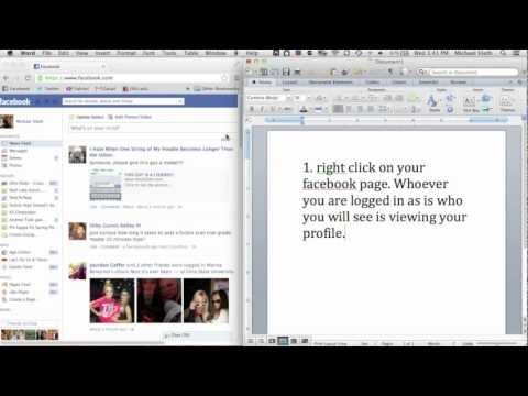 how to c who views your facebook