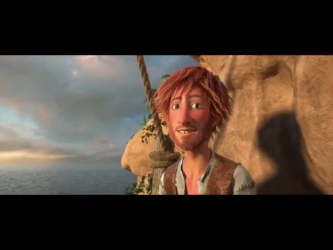 Preview Trailer Robinson Crusoe, trailer italiano