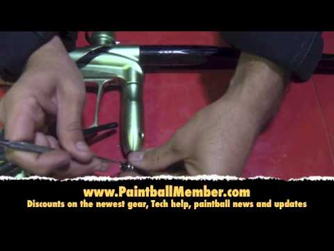 how to fix paintball gun leak