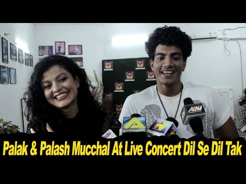 Palak & Palash Mucchal At Live Concert Dil Se Dil Tak
