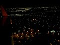 Continental Express ERJ-145XR landing Dallas Love 13L Night Continental Express ERJ-145XR landing Dallas Love 13L Night