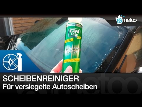 Scheibenreiniger Wischwasser bei Scheibenversiegelung | CW1:100 Classic Scheibenreiniger