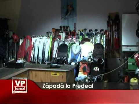 Zăpadă la Predeal