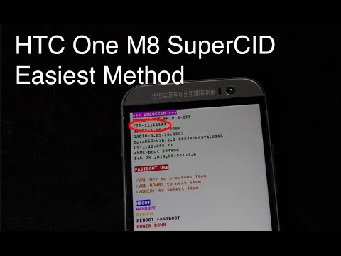 how to know the cid of htc one x